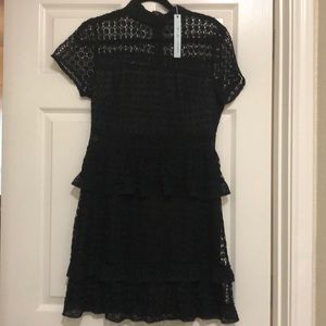 NWT black cocktail dress- hazel & olive boutique